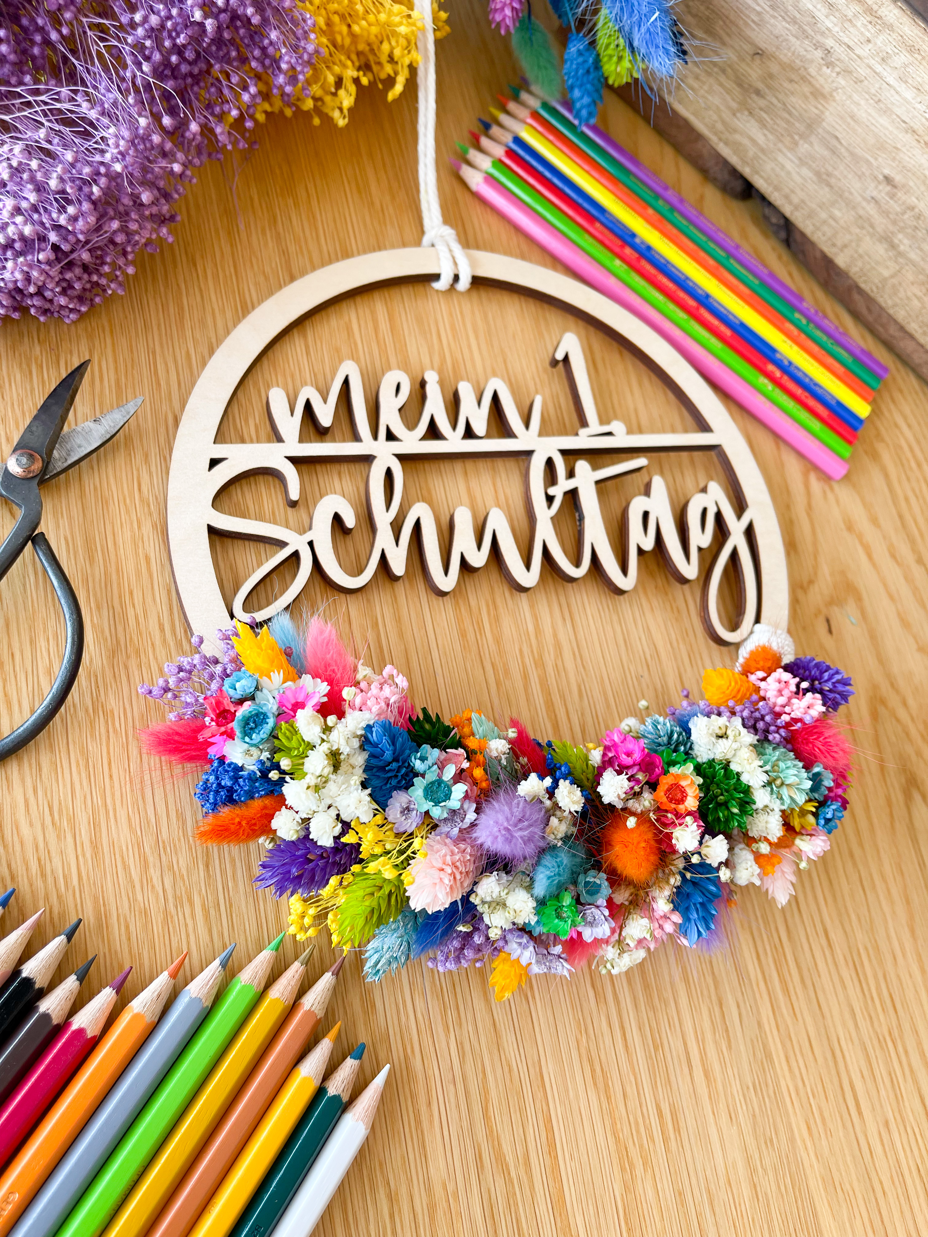 Kränzchen „mein 1. Schultag“
